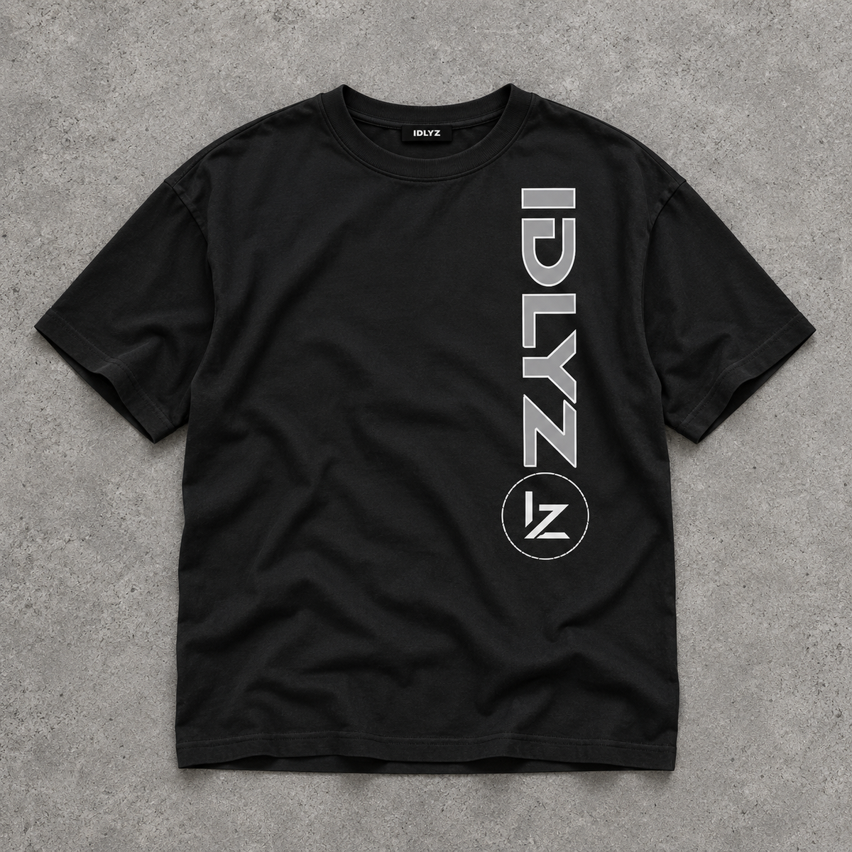 IDLYZ (IZ) Essential Oversized Cotton Tee