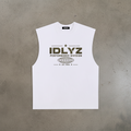 Raw Edge Cotton Tank Top