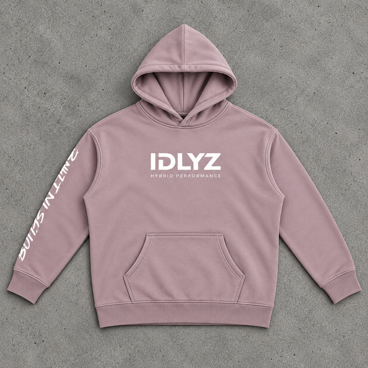 Built In Silence-Oversize Fleeced Hoodie (8 colours)