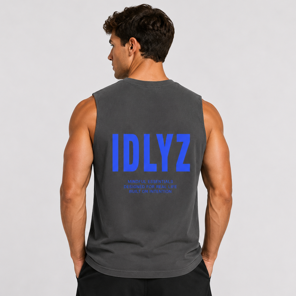 IDLYZ Signature Tank (Grey)