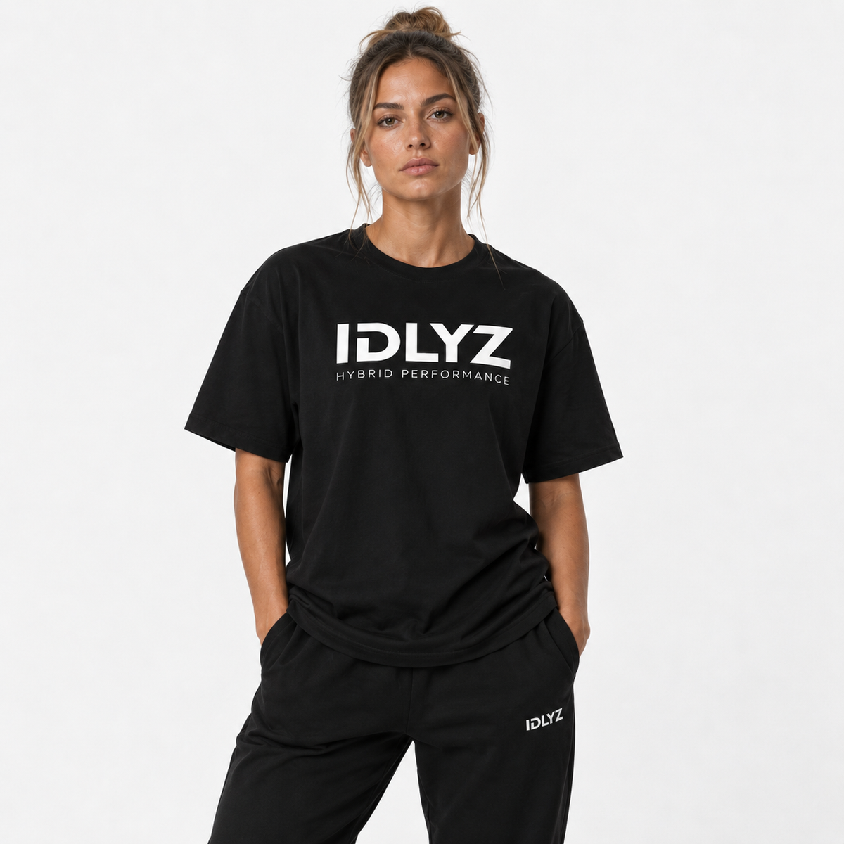 Hybrid Performance Unisex T-Shirt (black)