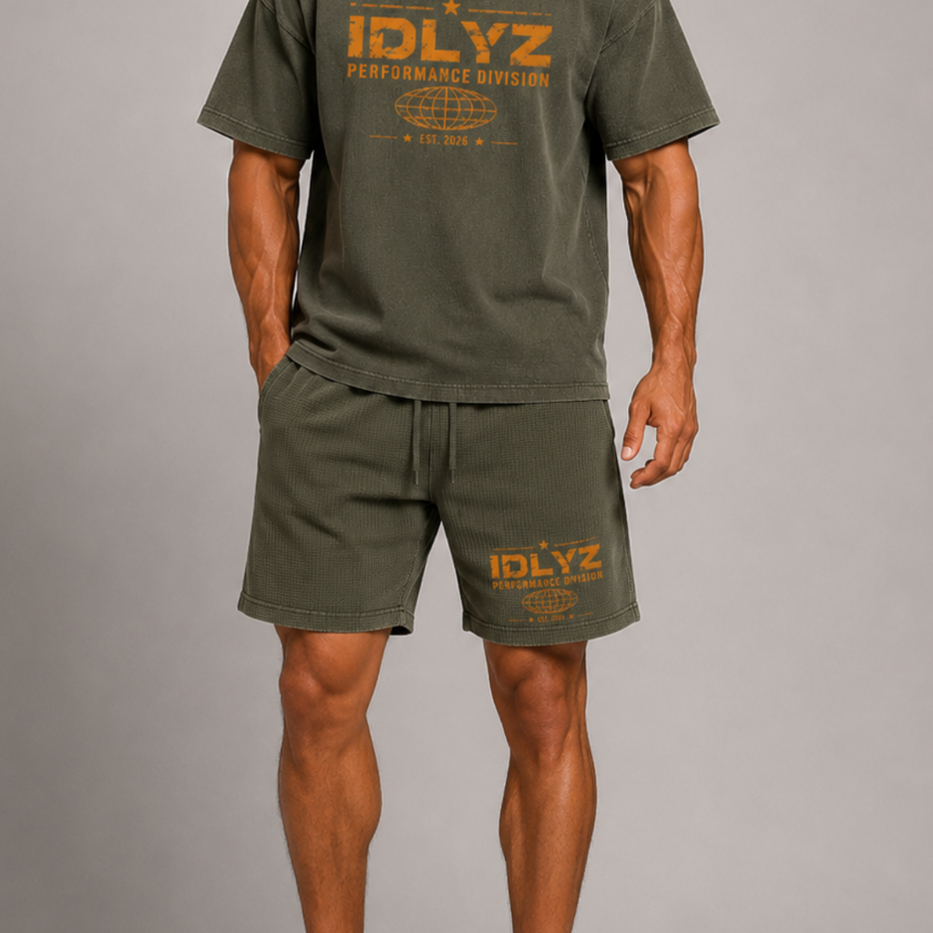 IDLYZ Terrain Waffle Knit Shorts