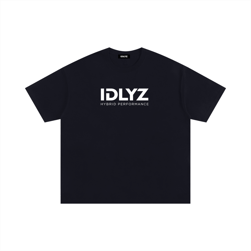 Hybrid Performance Unisex Oversized T-Shirt (black)