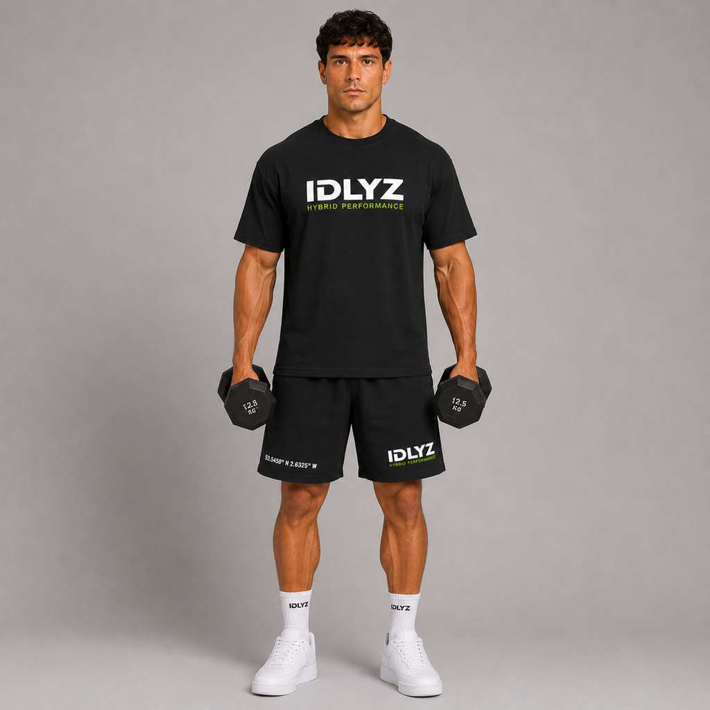HYBRID PERFORMANCE Heavyweight Cotton Shorts
