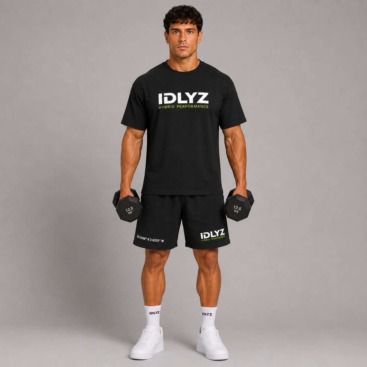 HYBRID PERFORMANCE Heavyweight Cotton Shorts