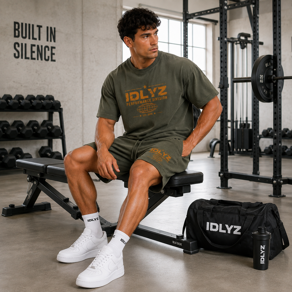 IDLYZ Terrain Waffle Knit Shorts