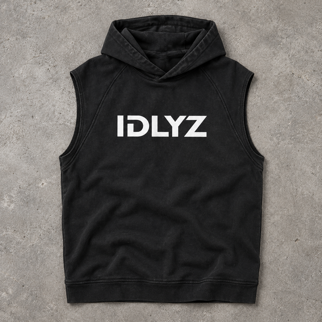 365 Snow Washed Sleeveless Hoodie