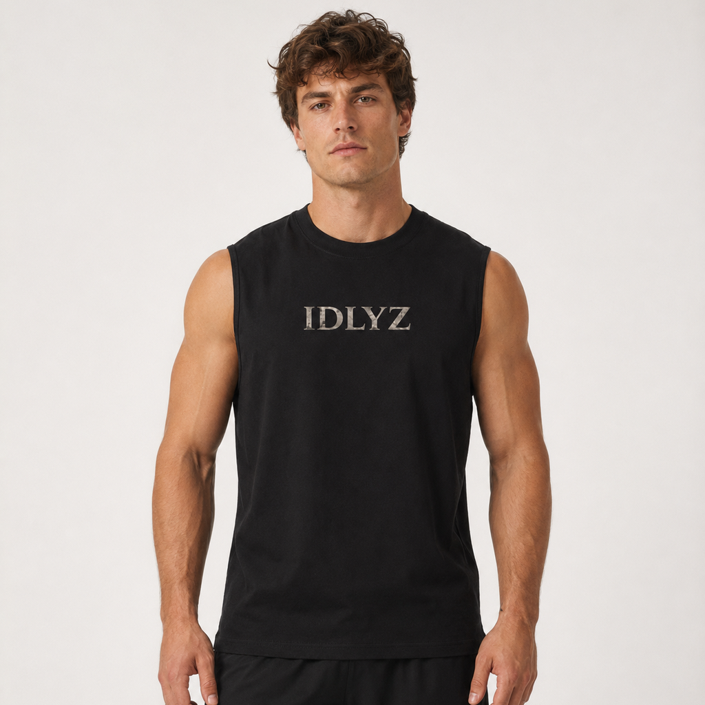 Men's Sleeveless Cotton Tank Top