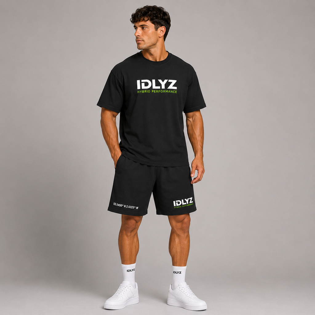 HYBRID PERFORMANCE Heavyweight Cotton Shorts