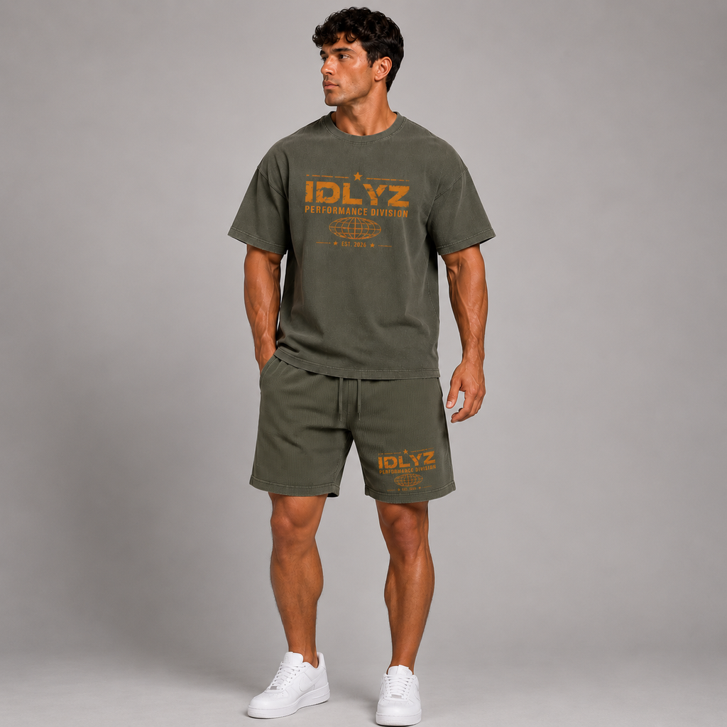IDLYZ Terrain Waffle Knit Shorts