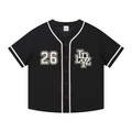 Contrast Piped Button-Up Jersey