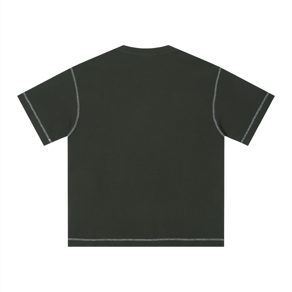 IDLYZ Sunfade Waffle T-Shirt