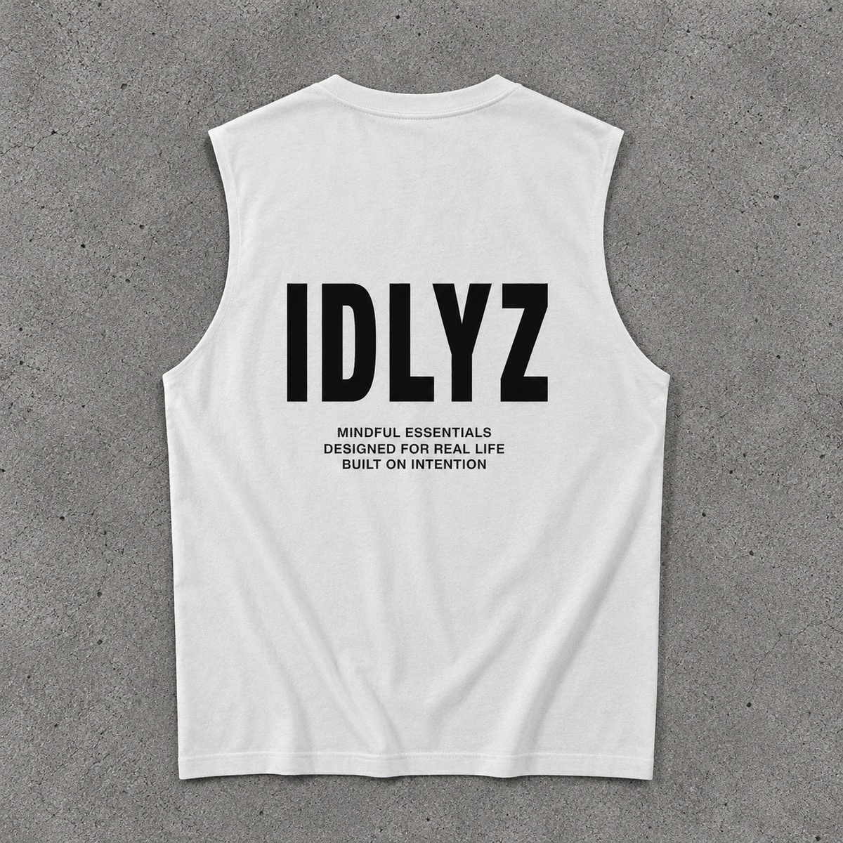 IDLYZ Signature Tank (White)