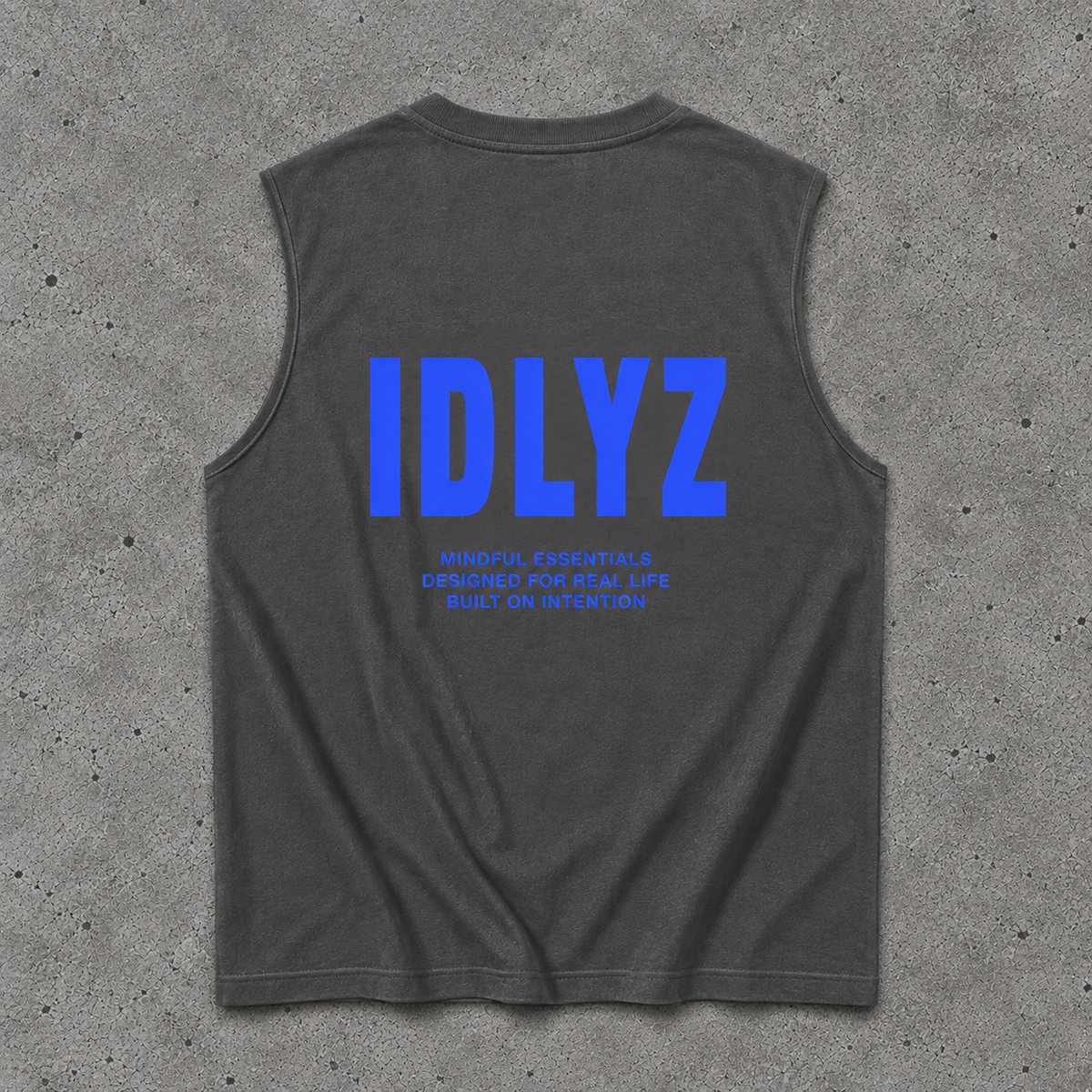 IDLYZ Signature Tank (Grey)
