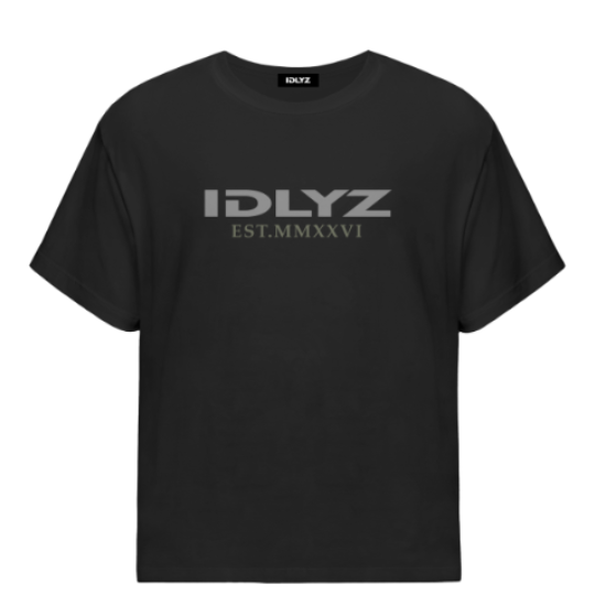 IDLYZ MMXXVI Oversized Cotton T-Shirt