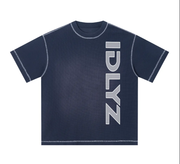 IDLYZ Sunfade Waffle T-Shirt