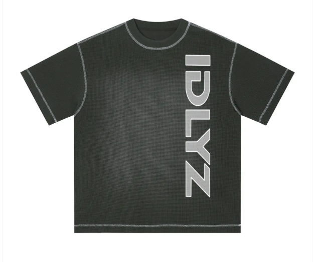 IDLYZ Sunfade Waffle T-Shirt