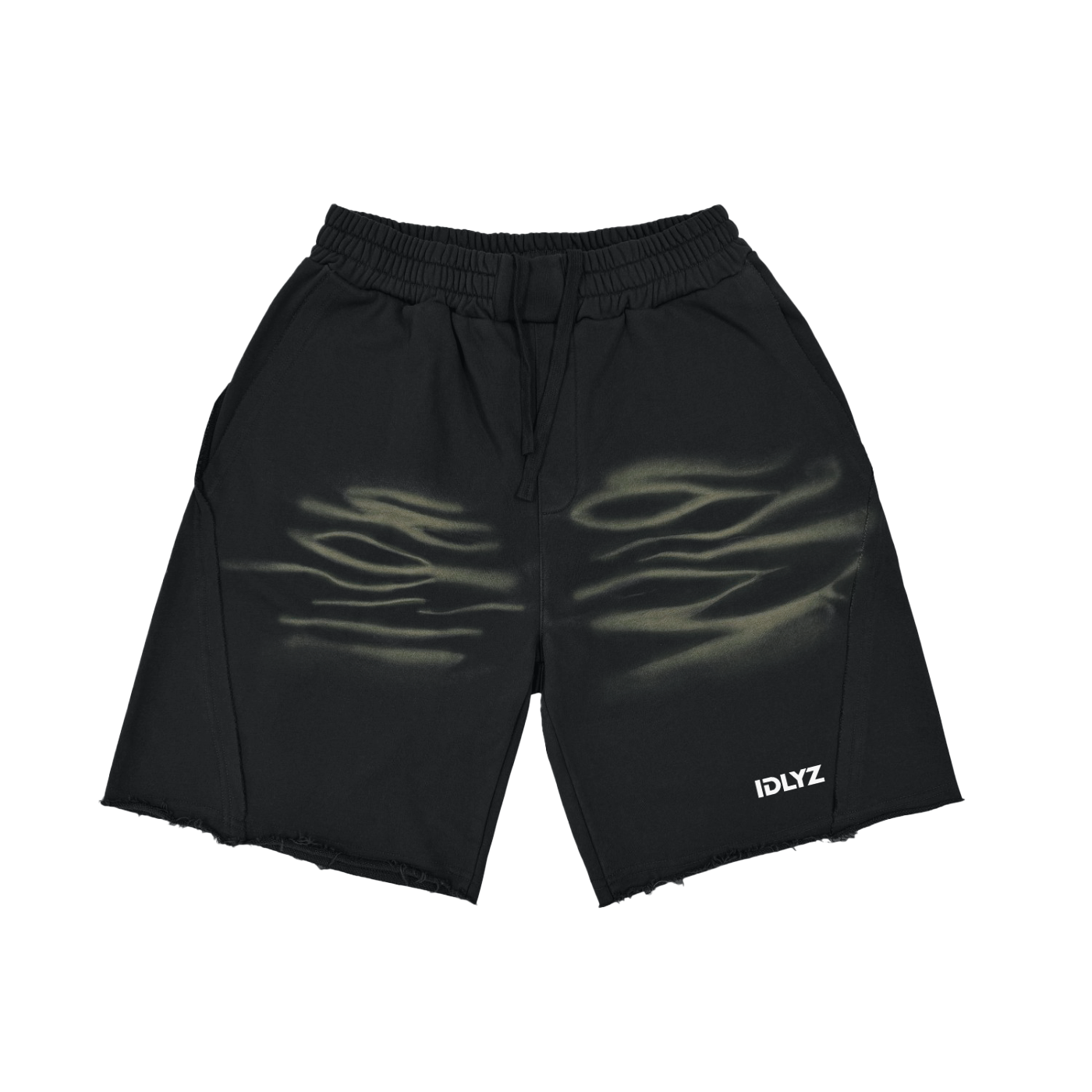 IDLYZ Vintage Tiger Stripe Shorts