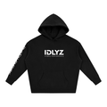 Built In Silence-Oversize Fleeced Hoodie