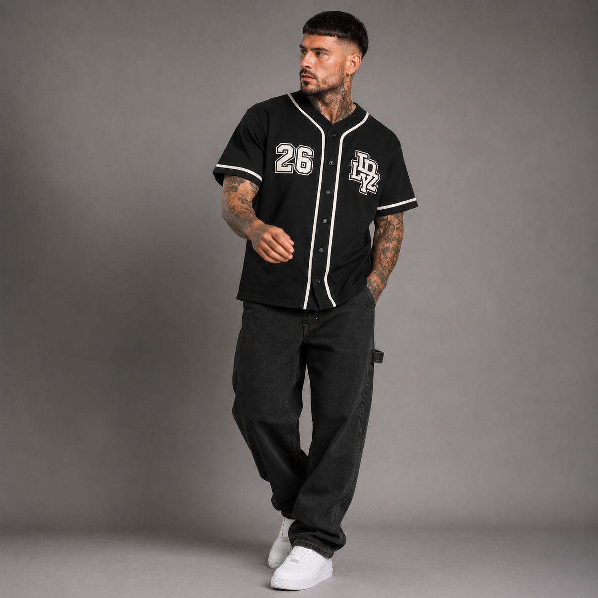 IDLYZ 26 Baseball Jersey