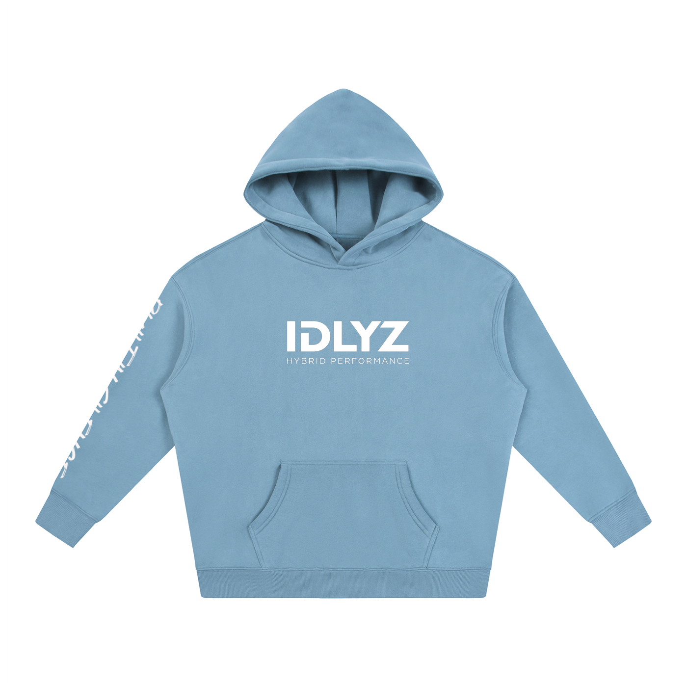 Built In Silence-Oversize Fleeced Hoodie