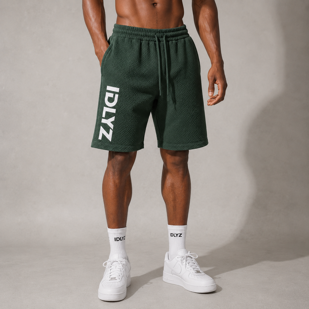 IDLYZ Waffle Knit Shorts