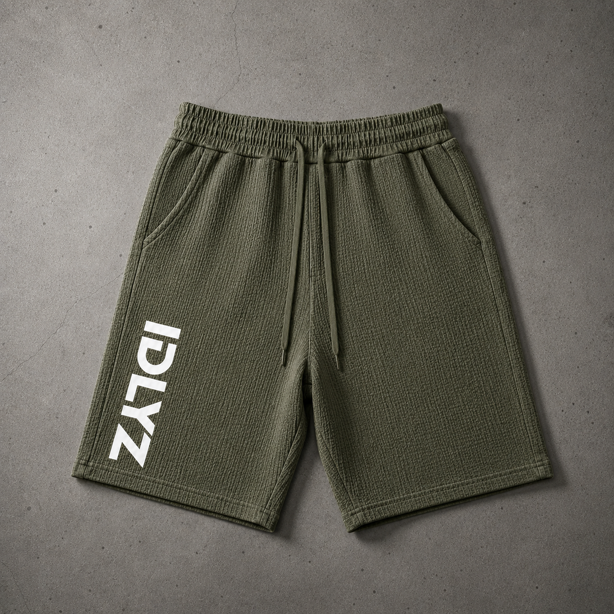 IDLYZ Waffle Knit Shorts