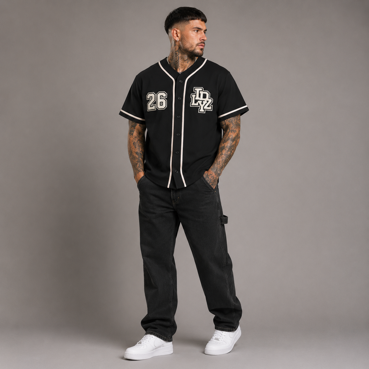 IDLYZ 26 Baseball Jersey