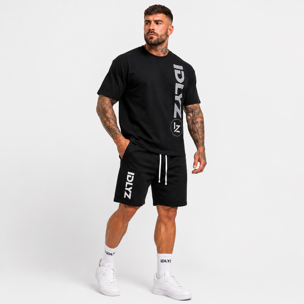 IDLYZ (IZ) Essential Oversized Cotton Tee
