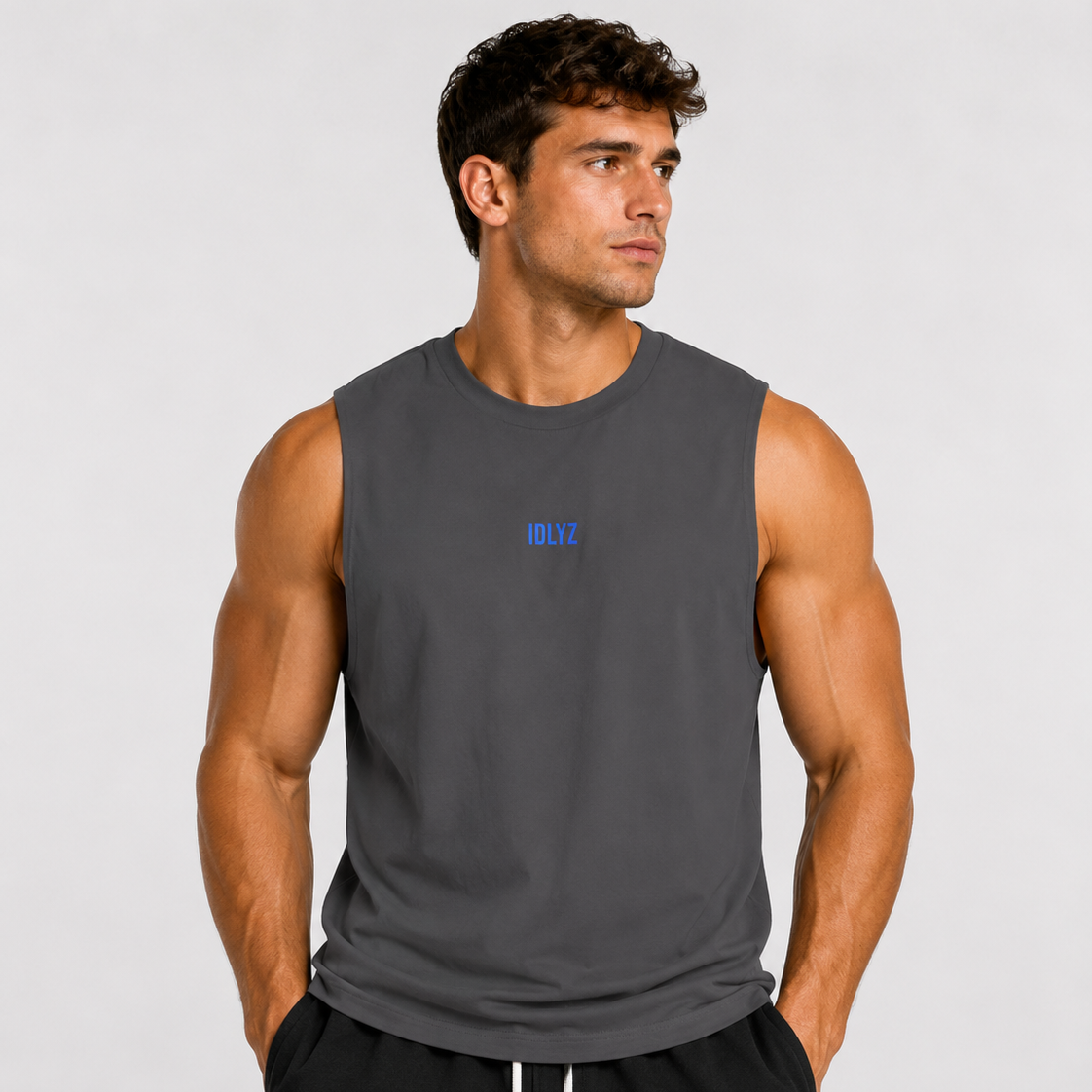 IDLYZ Signature Tank (Grey)