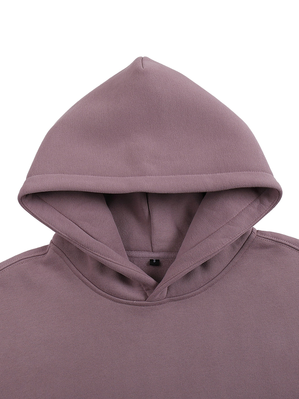 Built In Silence-Oversize Fleeced Hoodie