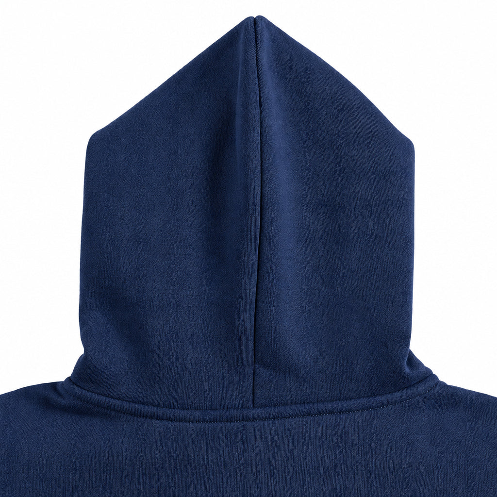 IDLYZ Crest Hoodie — Navy