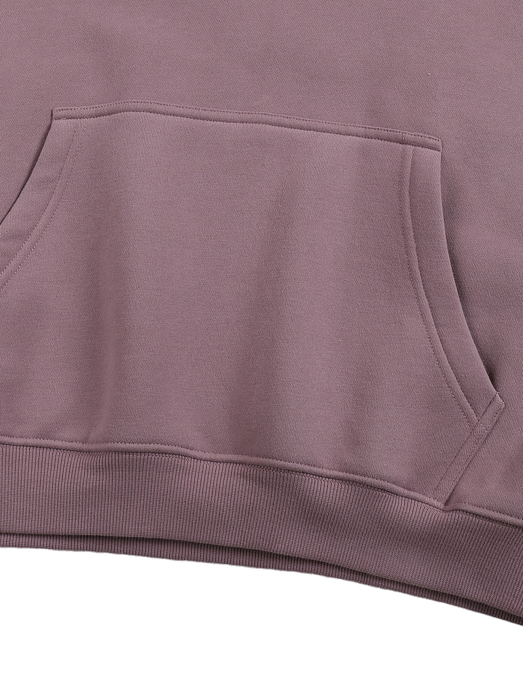 Built In Silence-Oversize Fleeced Hoodie