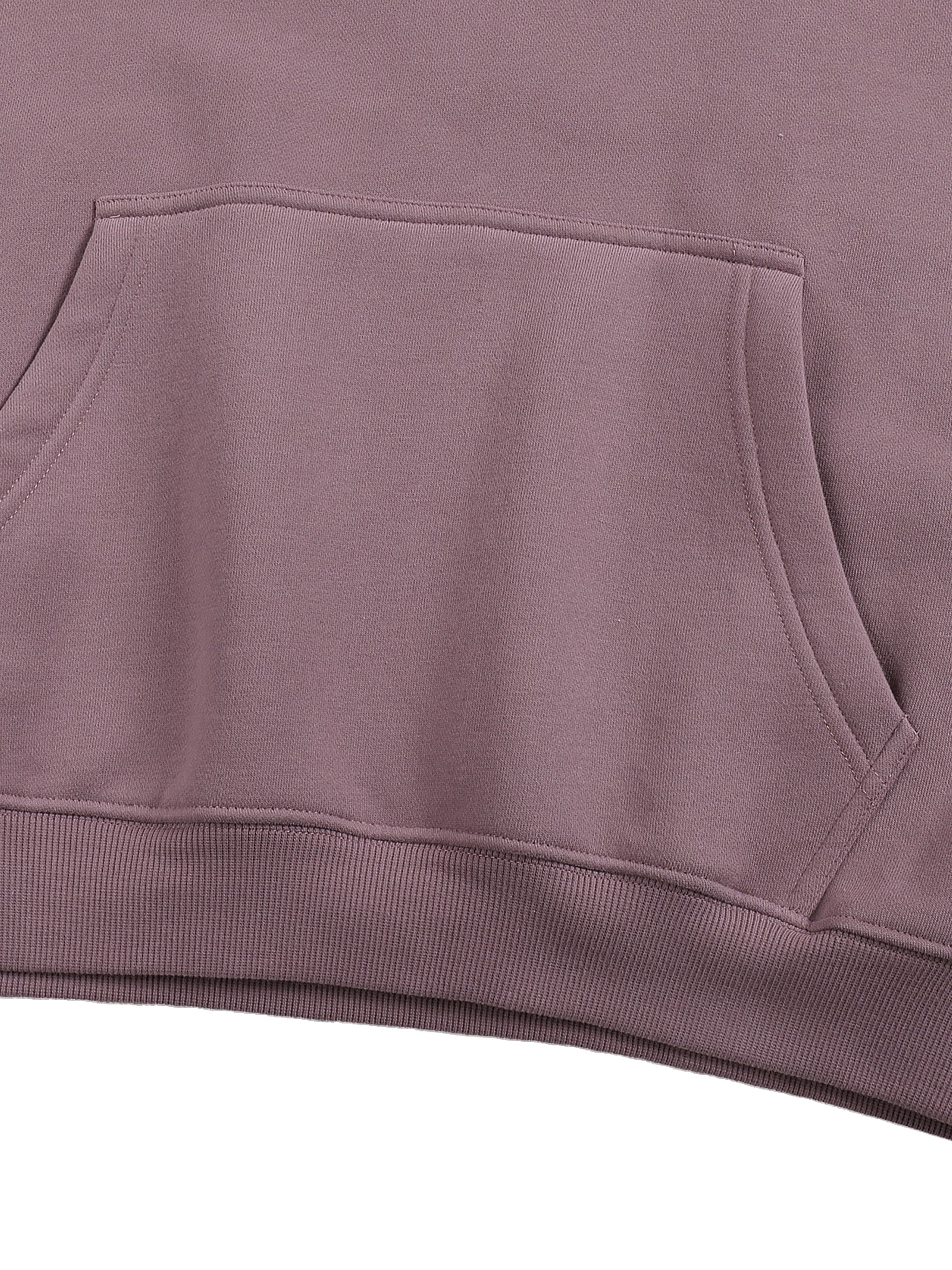 Built In Silence-Oversize Fleeced Hoodie