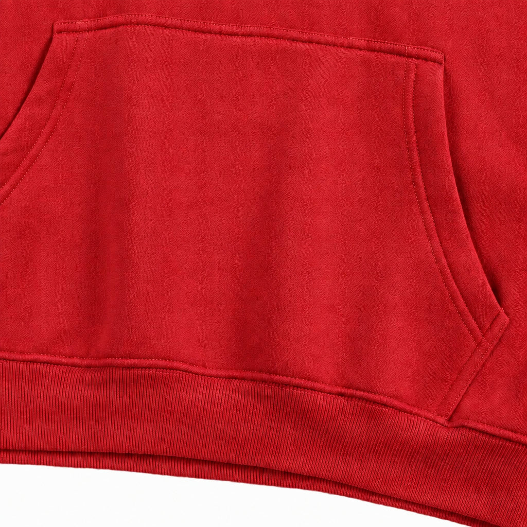 IDLYZ Crest Hoodie — Red
