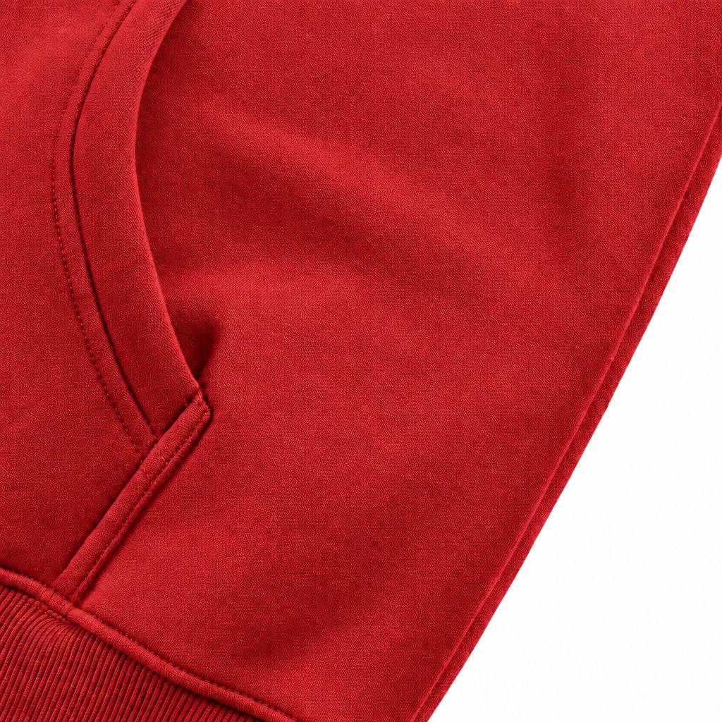 IDLYZ Crest Hoodie — Red