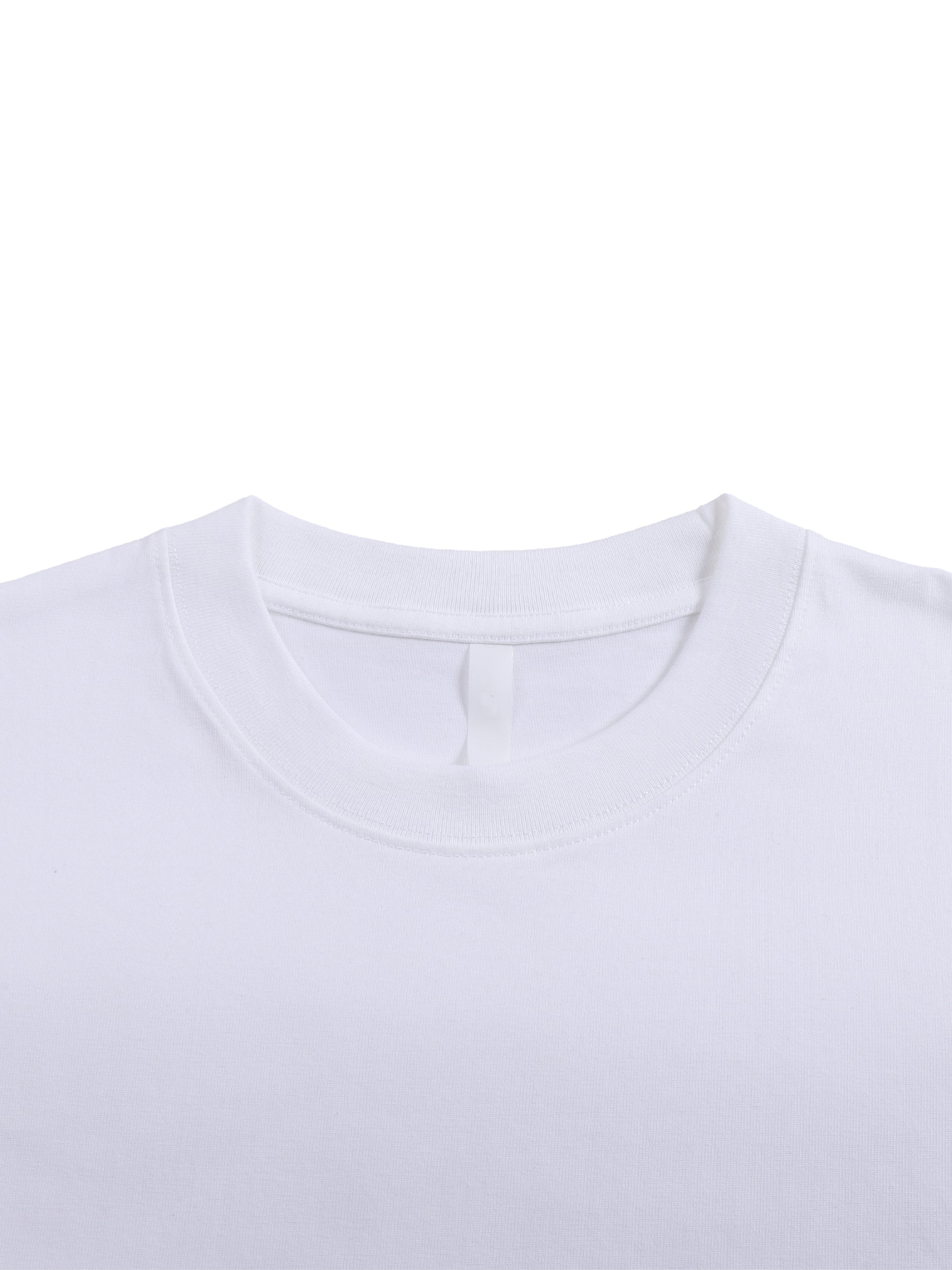 Hybrid Performance Oversized Unisex T-Shirt (white)
