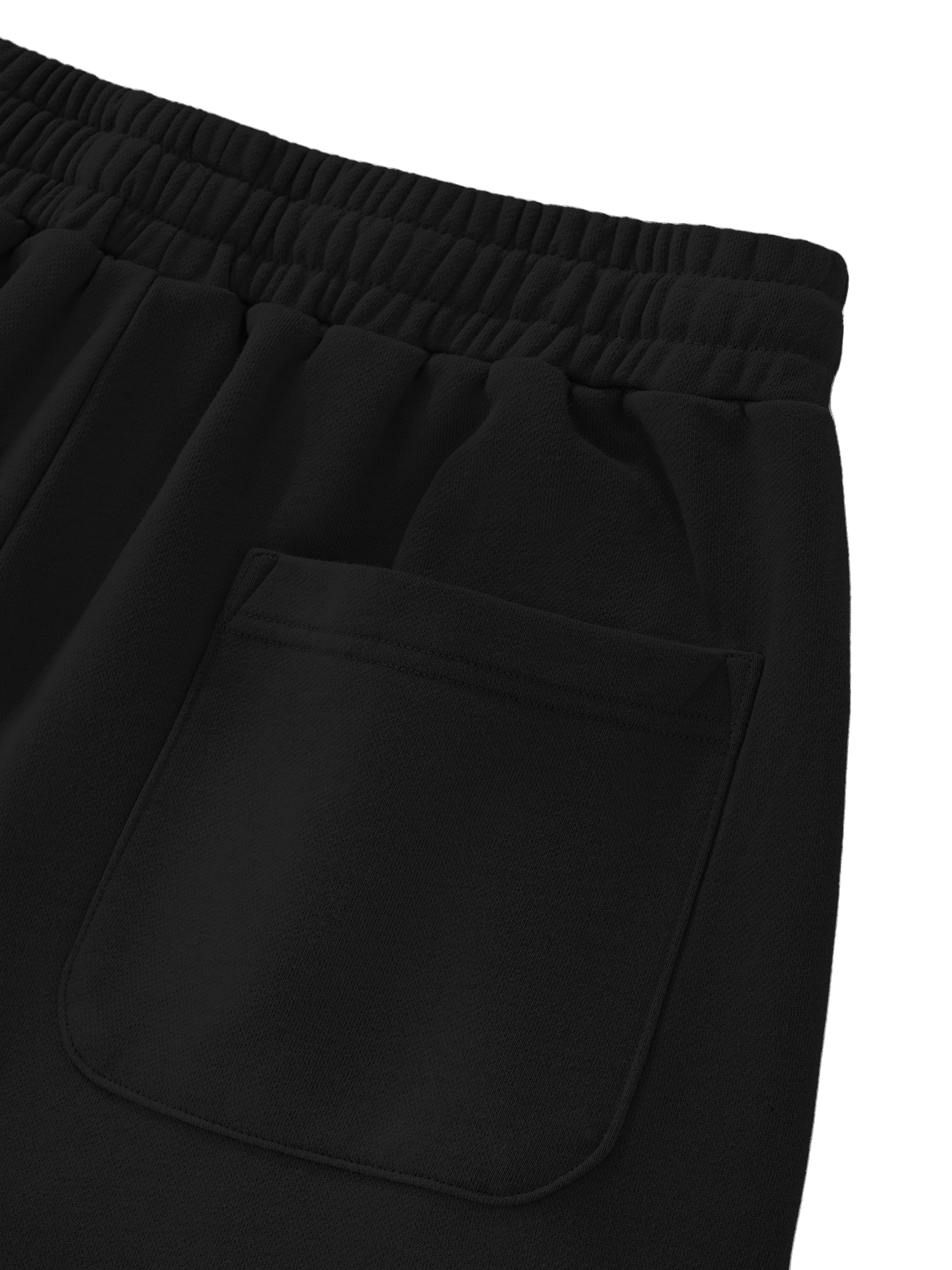 IDLYZ Sun Fade Raw Hem Shorts